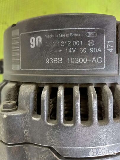 Генератор Форд Мондео 1 1.8 бензин