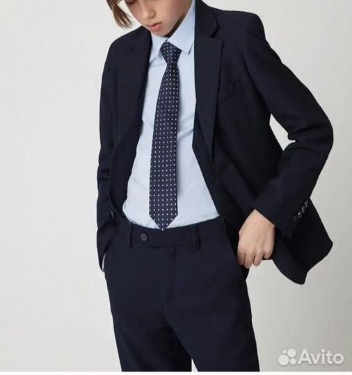 Школьный костюм для мальчика 128 gulliver