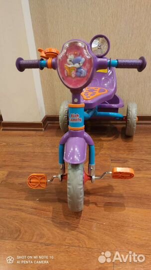 Детский трехколесный велосипед Rich Family