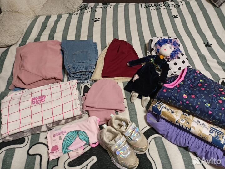 Пакет вещей на девочку 104-110