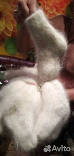 Вязаные изделия из пуха