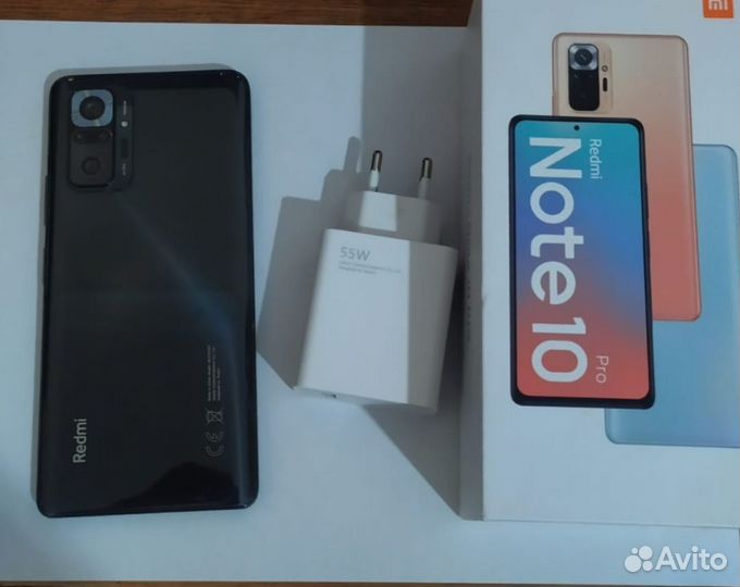 Xiaomi Redmi Note 10 Pro, 8/128 ГБ