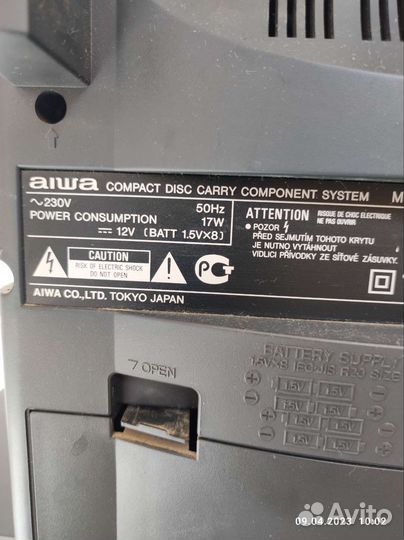 Музыкальный центр aiwa