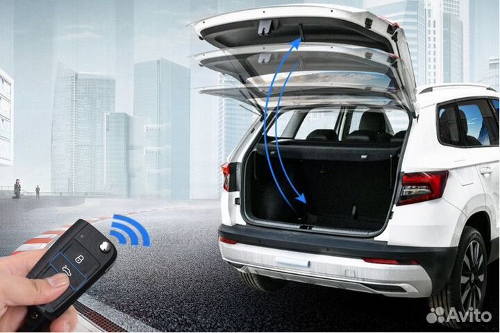 Электропривод багажника с установкой