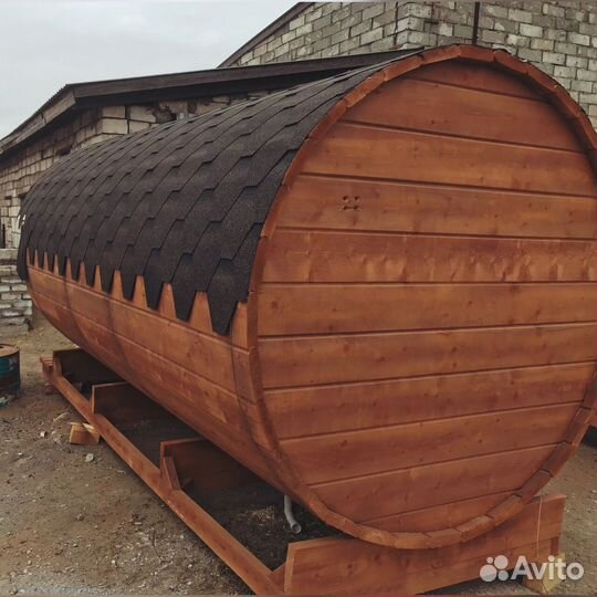 Бани-бочки под ключ