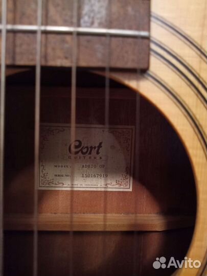 Акустическая гитара cort ad 810