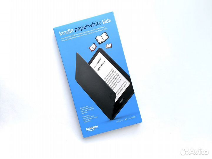 Новые книга Kindle Paperwhite 5 2021 Kids Black