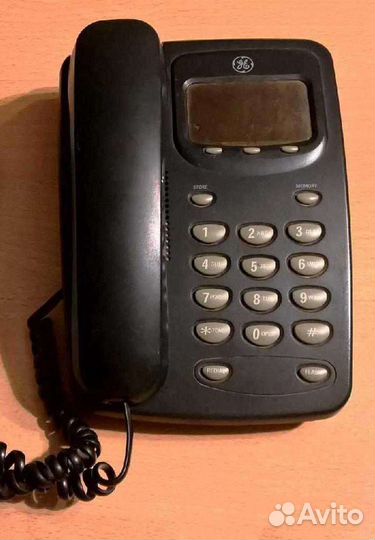 Стационарный Кнопочный телефон Atlinks, чёрный