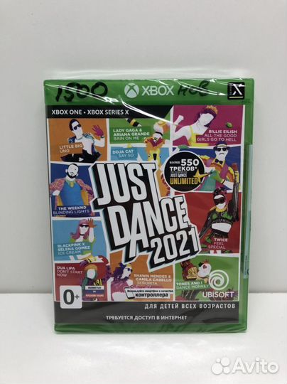 Диск Just dance 2021 Новый на Xbox One