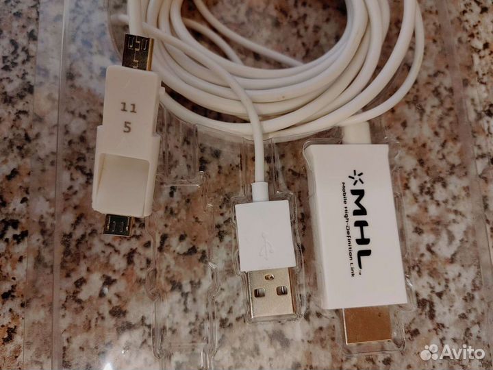 MHL для подключения телефона с micro USB