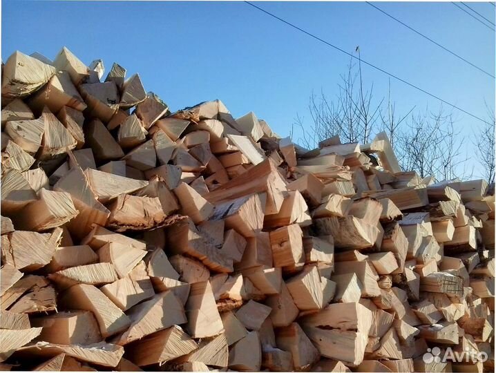 Дрова ольховые колотые