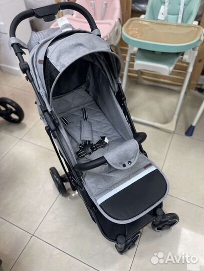 Коляска baballo 2024 Новая (Grey black)