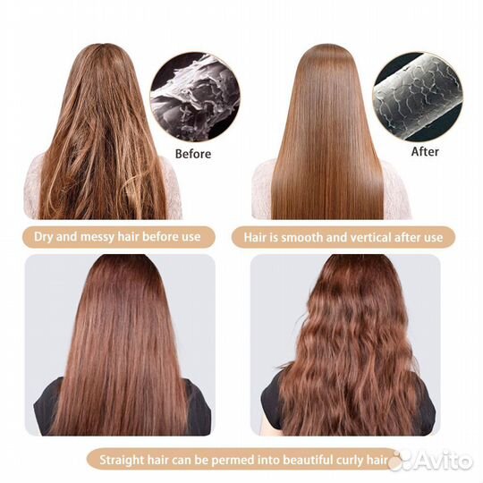 Щипцы для завивки волос 3в1 Gemei