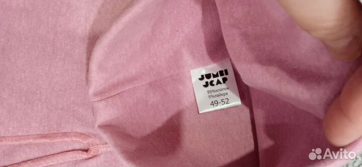 Шапка и снуд, хлопок, комплект jumbi