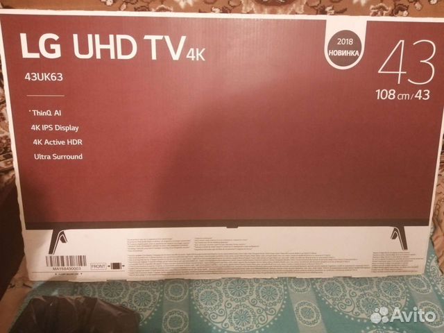 Телевизор LG UHD TV 4K 43UK63