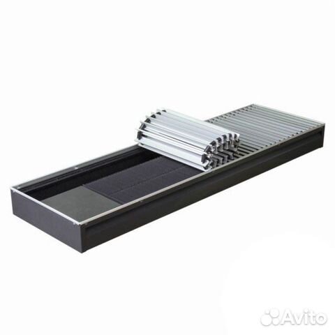 Внутрипольный конвектор с естественной конвекцией