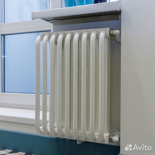 Стальной трубчатый радиатор отопления кзто рс 3, т