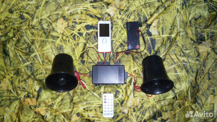 Электронный манок с упр. через тел. Электро манок