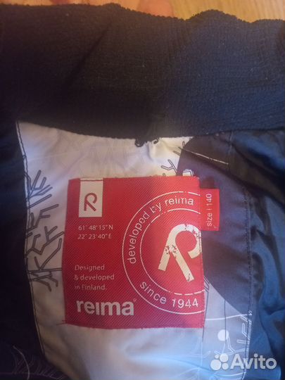 Куртка зимняя для девочки 140 Reima