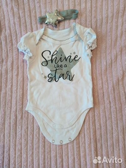 Боди для девочки 62 68