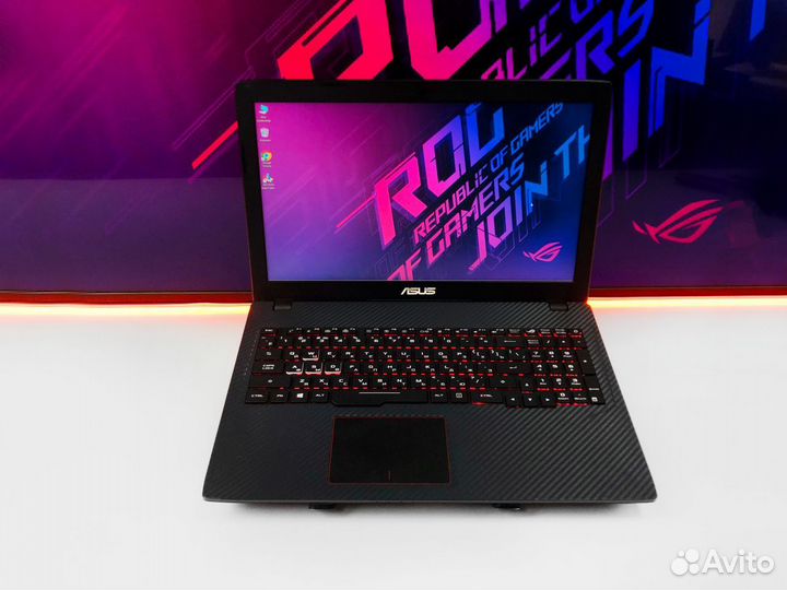 Игровой ноутбук Asus ROG i5 / i7 GeForce GTX