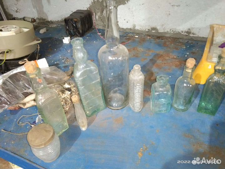 Старинные аптечные бутылки