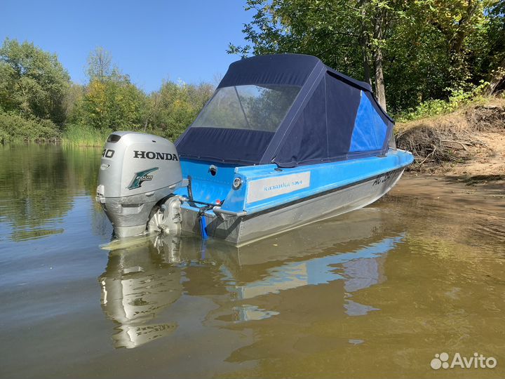 Казанка 5м4 Honda bf40