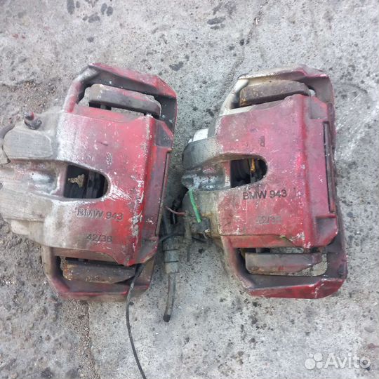 Передние суппорты бмв 5 е60 3.5д 5.0i