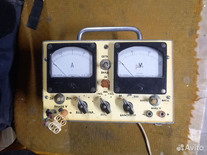 Прибор проверки ламп СССР самодельный