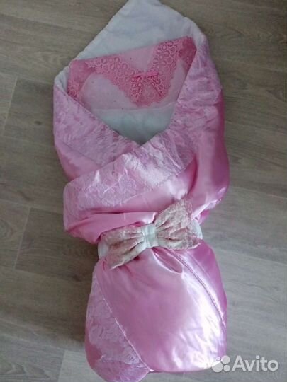 Конверт на выписку для девочки весна