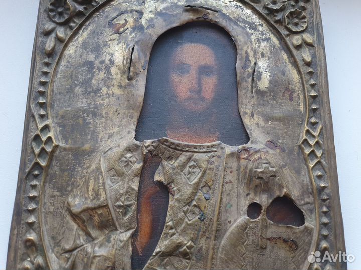 Икона Господь Вседержитель 19 век