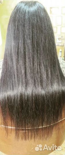 Волосы для наращивания 55см б/у