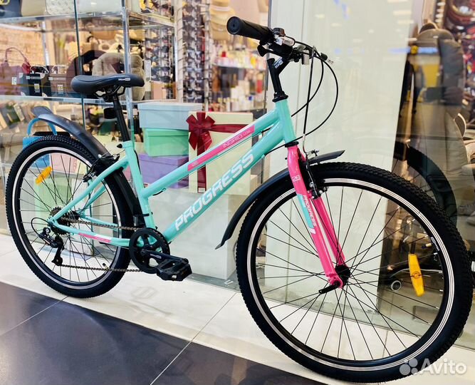 Горный велосипед на спицах