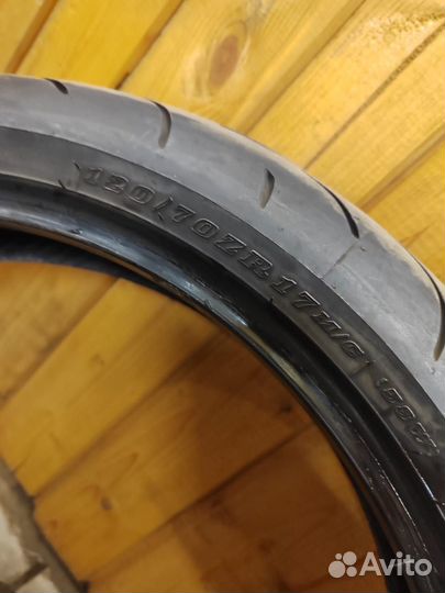 Мотошины 180 55/17 и 120 70/17