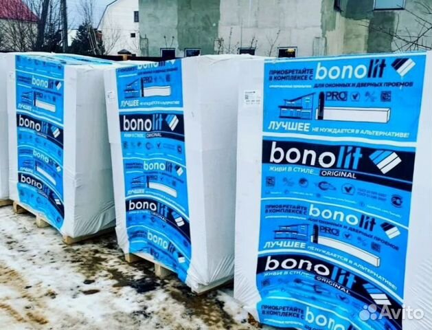 Газоблок/Пеноблок Газоблок Bonolit