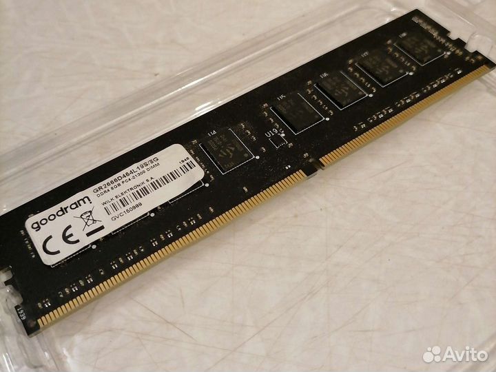Оперативная память goodram gr2666d464l19s/8G