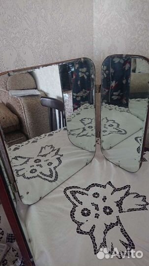 Гримерное винтажные зеркало бу