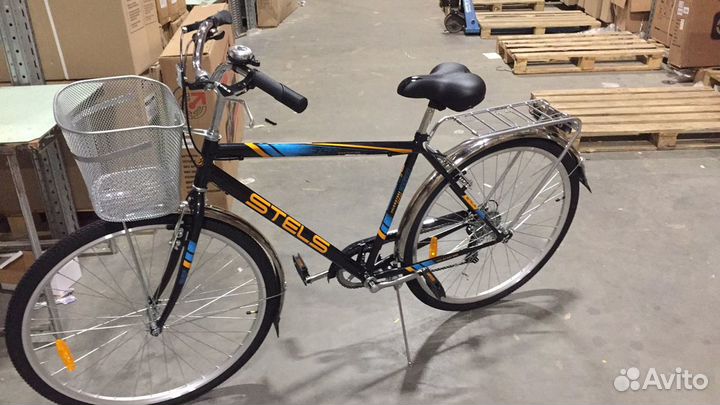 Stels navigator 350 V черный+ корзина