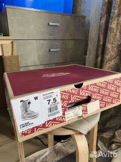 Ботинки для сноуборда vans