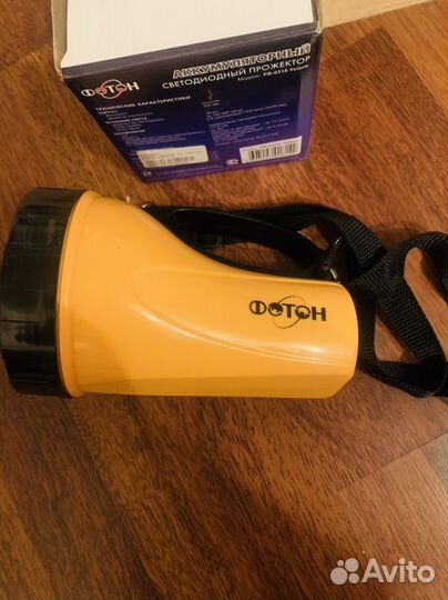 Фонарь прожектор Фотон рв5209 аккумуляторный