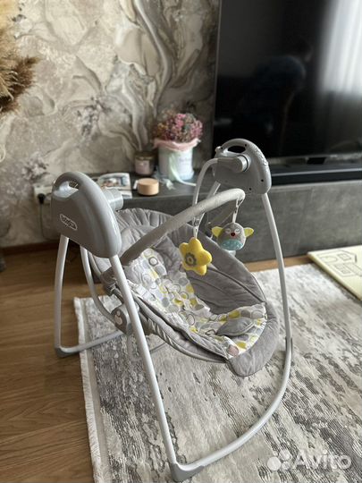 Детские электронные качели