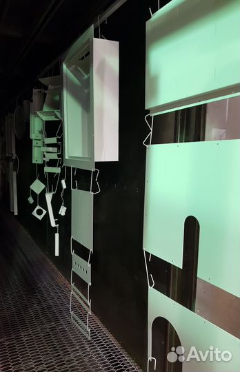 Порошковая покраска камера 7 метров