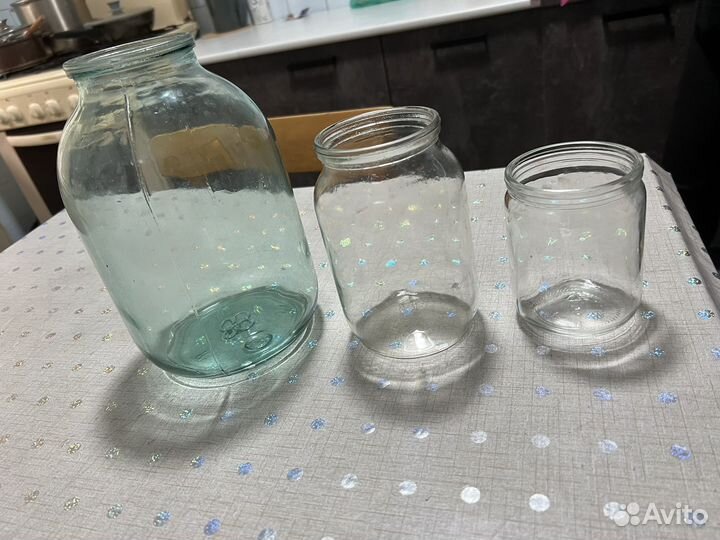Банка стеклянная