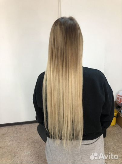 Холодное испанское наращивание волос