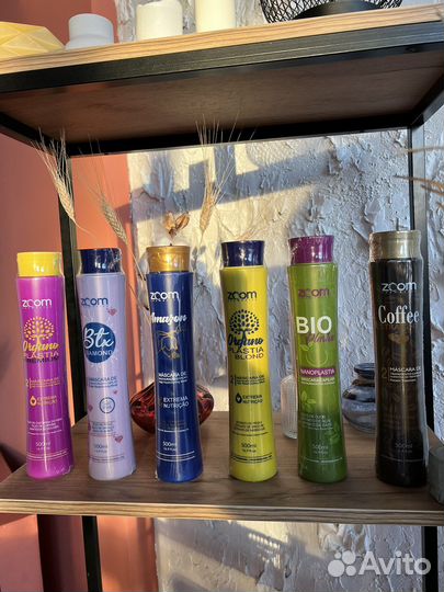 Zoom кератин, ботокс, нанопластика, зум