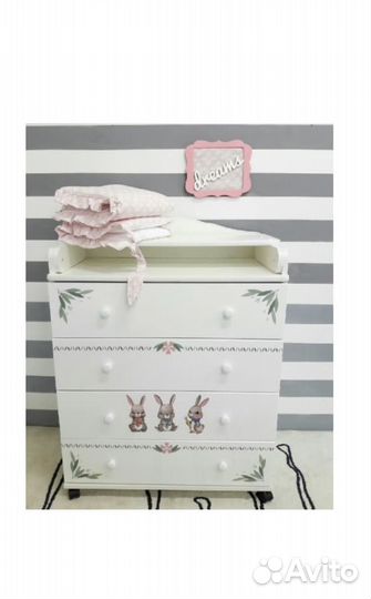 Детский комод с пеленальным столиком