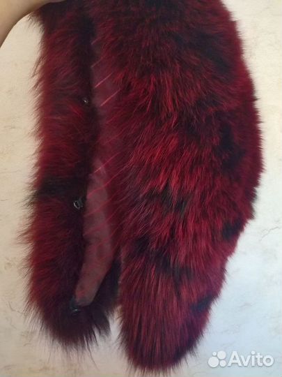 Воротник из песца