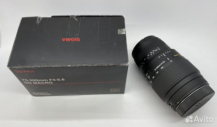 Sigma 70-300mm 4-5.6 DG Macro Canon EF-S