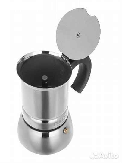 Гейзерная кофеварка Italco Napoli Induction новая