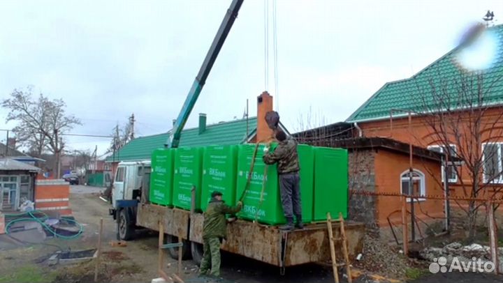 Газоблоки от произоводителя. Объём